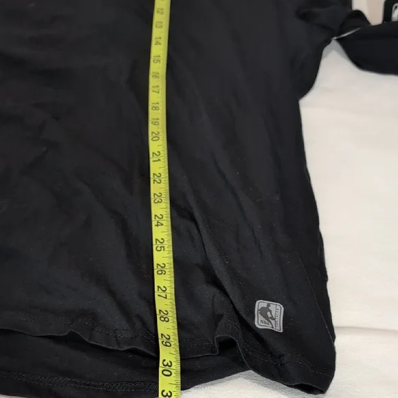 NBA Black Long Sleeve Tee with Crew Neck - Picture 10 of 11